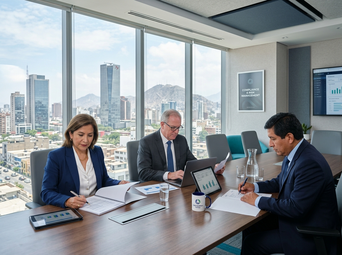 Directorio de Qualtra Global SAC en sesión ejecutiva de homologación
